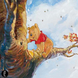 Winnie The Pooh art Winnie The Pooh art Out on a Limb - Winnie the Pooh