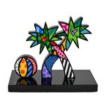 Romero Britto Romero Britto Palm Tree (Black Base)