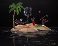 Michael Godard  Michael Godard  Paradise at Last Mini Paper Print