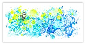 Tom Everhart Tom Everhart Partly Cloudy 6:00 Morning Fly (Framed)