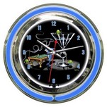 Michael Godard  Michael Godard  Pool Shark 2- Neon Clock (Small) 