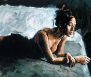 Fabian Perez Fabian Perez Renee on Bed I