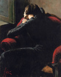 Fabian Perez Fabian Perez Rojo Sillon