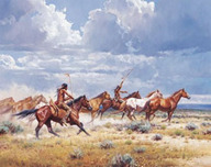 Martin Grelle Martin Grelle Running With the Elk-Dogs (Grande Edition)