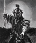 Fabian Perez Fabian Perez Samurai (Black & White)