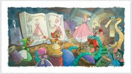 Cinderella Art Walt Disney Animation Artwork Sew Beautiful