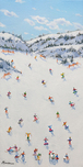 Ana Moran Fine Art Ana Moran Fine Art Ski Season (Original) (Gallery Wrapped)