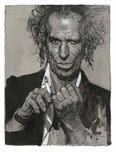 Sebastian Kruger Art Sebastian Kruger Art Soul Survivor (Keith Richards) (Framed) 