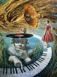 Michael Cheval Michael Cheval Sounding Silence (Mini Print)