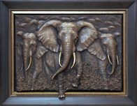 Bill Mack Bill Mack Stampede (Bonded Bronze) (Framed)