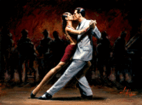 Fabian Perez Fabian Perez Tango in Paris II