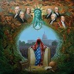 Michael Cheval Michael Cheval American Mirror (AP) (30x30)