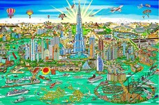 Charles Fazzino Charles Fazzino The Wonders of Dubai (DX)