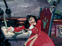 Peter Pan Art Peter Pan Art The Captain's Quarters - Captain Hook