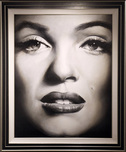 Bill Mack Bill Mack Untitled (Marilyn Face) (Print on Metal)