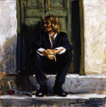 Fabian Perez Fabian Perez Waiting for the Romance to Come Back I