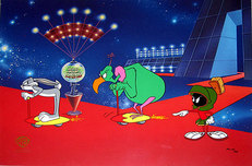 Marvin Martian Art Marvin Martian Art Hare-way to the Stars