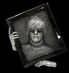 Bill Mack Bill Mack Warhol (Bonded Stainless Steel) (Framed)