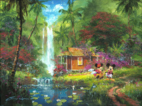 Mickey Mouse Art Mickey Mouse Art Warm Aloha (Disney)