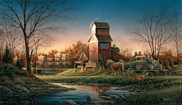 Terry Redlin Terry Redlin Above the Fruited Plain