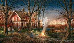 Terry Redlin Terry Redlin Autumn Evening AP