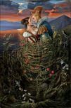 Michael Cheval Michael Cheval Basket of Love (SN)