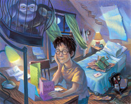 Harry Potter Art Harry Potter Art Counting the Days