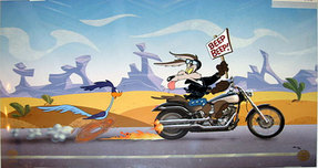 Wile E. Coyote Art Wile E. Coyote Art The Deuce You Say - Harley-Davidson