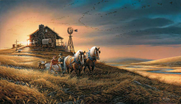 Terry Redlin Terry Redlin For Amber Waves of Grain