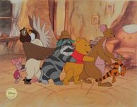 Winnie The Pooh art Walt Disney Animation Artwork Fun To Be Tigger