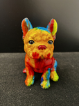 Ancizar Marin Ancizar Marin Sitting Frenchie (Small) (SS - Rainbow Swirl)