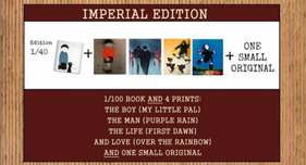 Fine Art Books Fine Art Books Out of the Shadows - Imperial Edition Book, Prints, and Original
