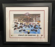 Sylvester Art Warner Brothers Animation Artwork Stanley Cup Toons (Unsigned) - (Framed)