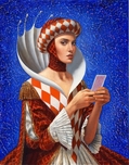 Michael Cheval Michael Cheval Queen of Diamonds (SN) 