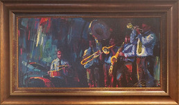 Michael Flohr Michael Flohr Blue Note (SN) (Framed) 