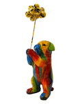 Ancizar Marin Ancizar Marin Pug with Balloons (Small) (Rainbow)