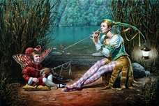 Michael Cheval Michael Cheval Lullaby for Butterfly King II (SN)