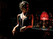 Fabian Perez Fabian Perez Marina by the Red Light