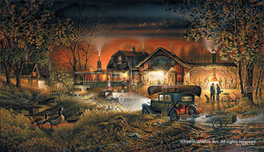 Terry Redlin Terry Redlin Morning Warm-Up