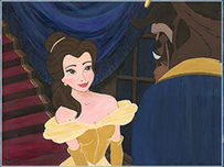 Beauty And The Beast Art Walt Disney Animation Artwork First Date