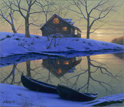 Alexei Butirskiy Alexei Butirskiy On Golden Pond (Luchae) - (Framed)