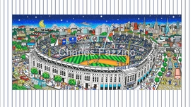 Charles Fazzino Charles Fazzino Pinstripe Pride: New Yankee Stadium (DX)