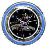 Michael Godard  Michael Godard  Pool Shark 2- Neon Clock (Large) 