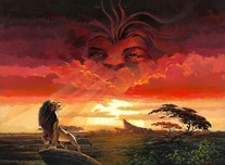 Lion King Art Walt Disney Animation Artwork Remember Who You Are