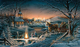 Terry Redlin Terry Redlin Sharing the Evening AP