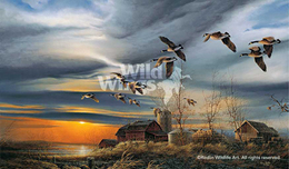 Terry Redlin Terry Redlin Silent Sunset