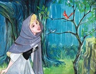 Sleeping Beauty Art Sleeping Beauty Art Singing with the Birds - Sleeping Beauty