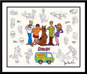 Scooby Doo Art Hanna-Barbera Artwork Mystery Gang Model Sheet