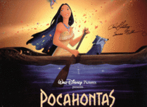 Pocahontas Art Walt Disney Animation Artwork Pocahontas Opening Day Program