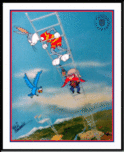 Bugs Bunny Art Bugs Bunny Art High Diving Hare II